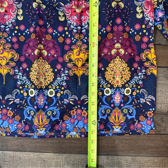 Talbots Multicolor Floral Blouse - Picture 9 of 10